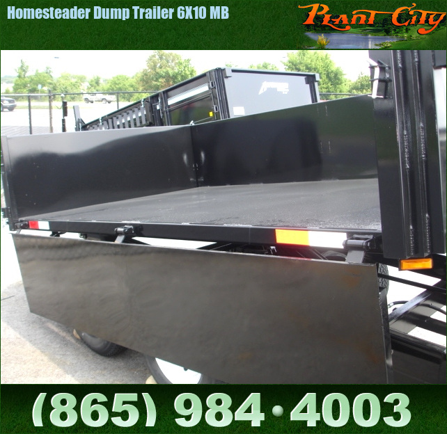 Trailers For Sale Homesteader Dump Trailer 6X10 MB Dump Trailers ...