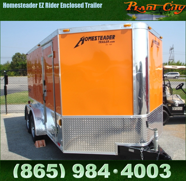 Trailers For Sale Homesteader EZ Rider Enclosed Trailer Enclosed