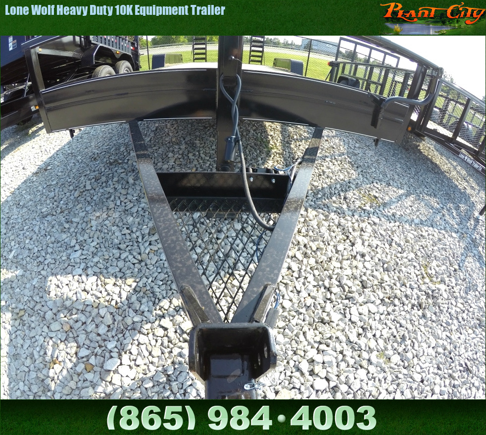 Trailers For Sale Lone Wolf Heavy Duty 10K Equipment Trailer Equipment Trailers Homesteader
