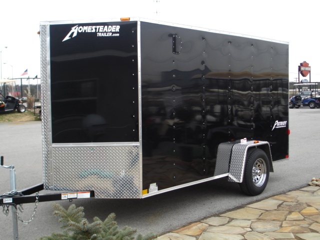 2015  Patriot V Nose Motorcycle Enclosed Trailer  