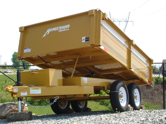 6 X 10  Homesteader Dump Trailer Call 865-984-4003