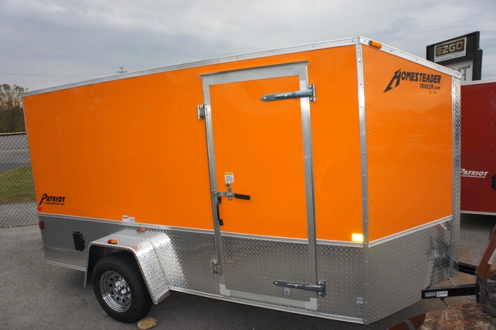 Homesteader 6 X 12 PS Patriot Enclosed Trailer