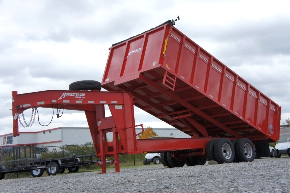 Homesteader Dump Trailer 8 X 18